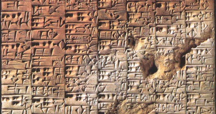 I. Background. Discovery of writing in Mesopotamia (5280 years ago)