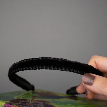 Haarband mit Makramee-Technik, handmade